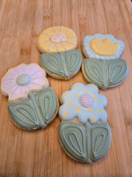 flower cookies