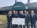 Knights of Columbus present donation to Therapeutic Riding of Tryon 