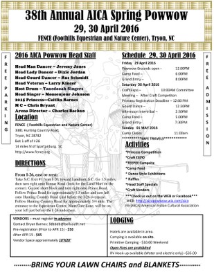 powwow flyer